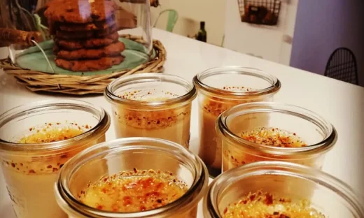 Cheesecake vegano con base de frutos secos